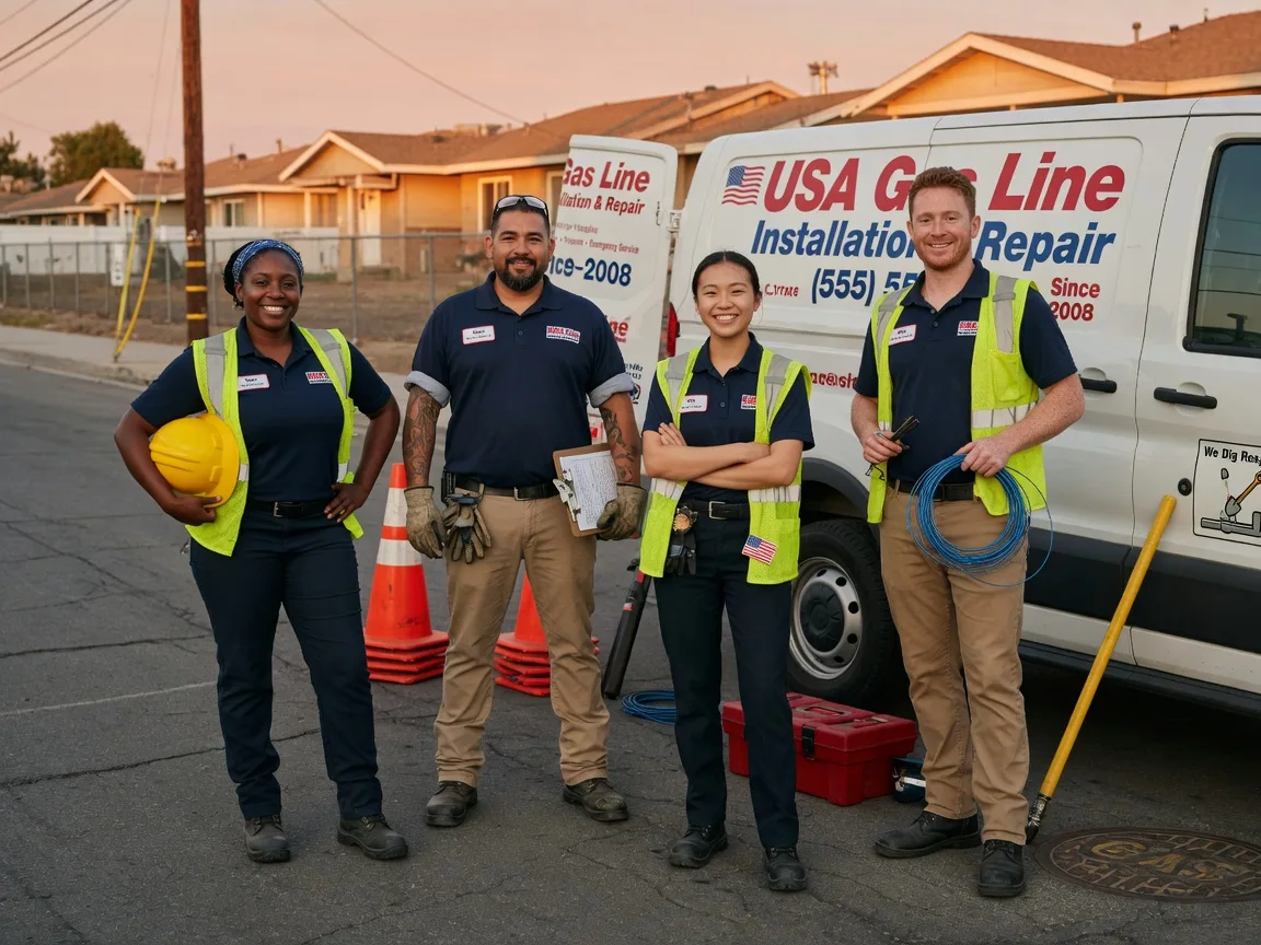 Gas Line Installation company in Banning, CA